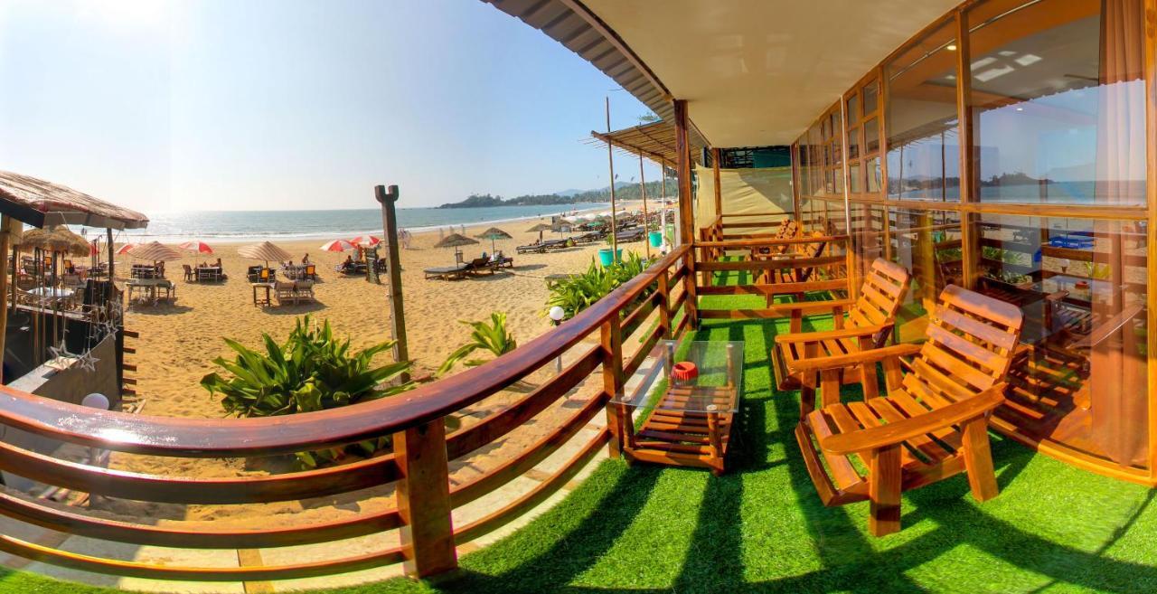 Sea Front Beach Huts Patnem Beach Exterior foto